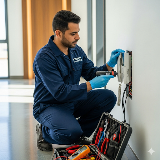 فني انتركم الكويت: تركيب وصيانة | دليل شامل لأنظمة الانتركم في الكويت