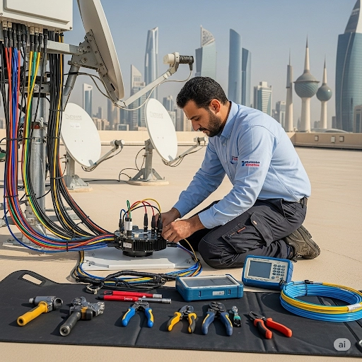 فني ستلايت الكويت — حلول تقنية متكاملة للستلايت