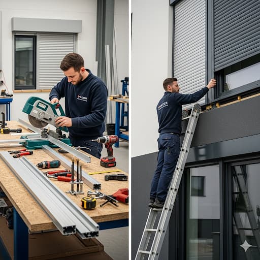 الألومنيوم والشتر: تصنيع وتركيب الألومنيوم | صيانة الألومنيوم والشتر