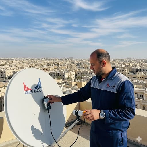 فني ستلايت الجليب — جودة واستقبال قوي