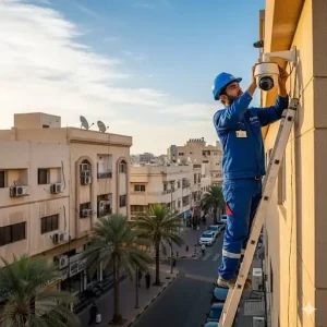 فني كاميرات مراقبة صباح الناصر: حلول أمان متكاملة للمنازل والشركات