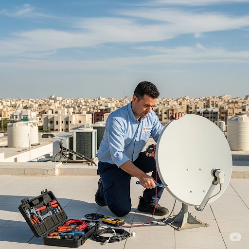فني ستلايت العارضية: أفضل الحلول لصيانة وتركيب الستلايت