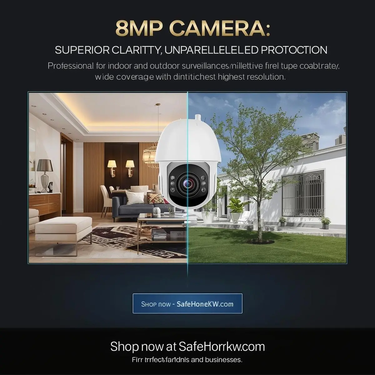 كاميرا Hikvision 8MP – احترافية للمراقبة الداخلية والخارجية