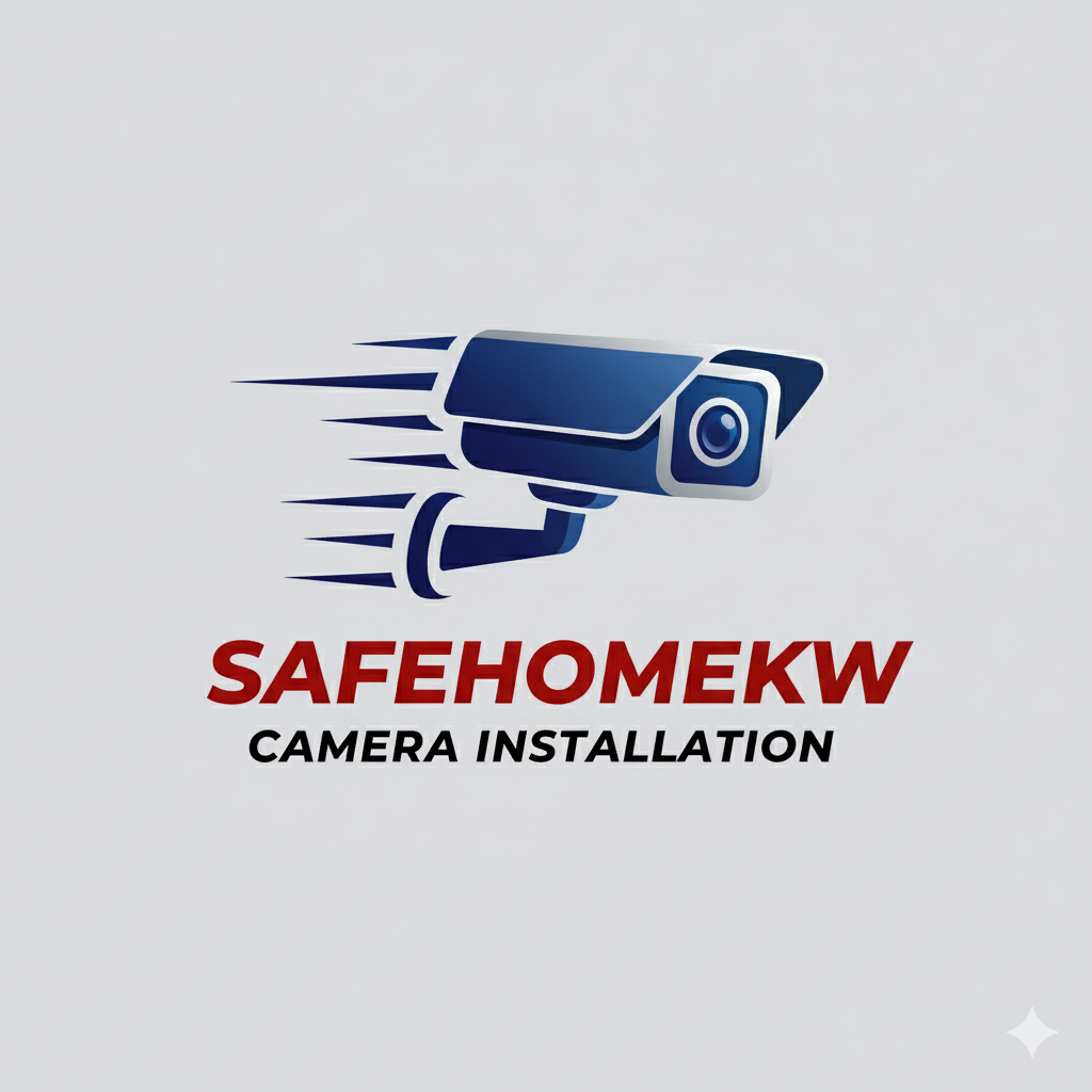 شعار سيف هوم الكويت لكاميرات المراقبة